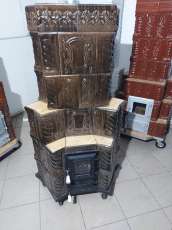 Soba colt ( steluta) 5 randuri plus garnitura , culoare gri-verde 