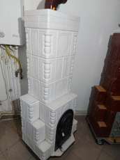 Soba semineu 6 randuri plus garnitura ,culoare alb