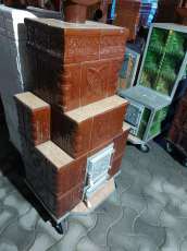 Soba semineu 4 randuri plus garnitura ,culoare maro 