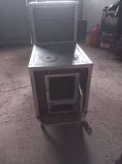 Soba agvariu plita 3 ochiuri 3 randuri plus garnitura , cuptor si plita stut 