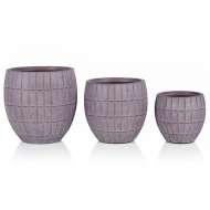 Set Ghivece Exterior - Elara, 3p.