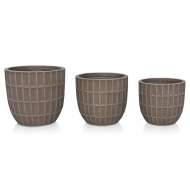 Set Ghivece Exterior - Galia, 3p.