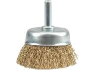 Perie CupĂ Cu Ax 50mm, SÂrmĂ OndulatĂ