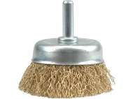 Perie CupĂ Cu Ax 75mm, SÂrmĂ OndulatĂ