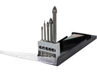 Set 5 Burghie Pentru SticlĂ Și CeramicĂ, 4-10mm, Prindere HexagonalĂ