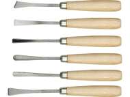 Set 6 DalȚi MÂner Lemn