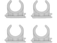 Set 4 Cleme Suport ȚeavĂ Pvc, Pe, Pe-x, Pp, Pb, 18mm