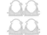 Set 4 Cleme Blocabile Suport ȚeavĂ Pvc, Pe, Pe-x, Pp, Pb, 20mm