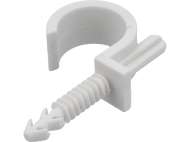 Set 4 Cleme Simple Cu Montare RapidĂ, Pentru Țevi 32mm