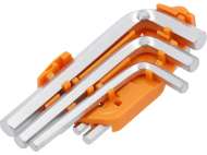 Set 10 Chei Hexagonale, 1,5mm, Cr - V