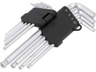 Set 9 Chei Hexagonale, 2-10mm, Cr-v