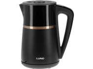 FierbĂtor Electric 1,7l, Controlul Temperaturii, Negru