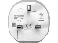 Adaptor De CĂlĂtorie Cu ÎmpĂmÂntare, Eu - Uk