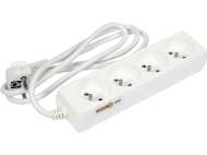 Prelungitor Cu ÎmpĂmÂntare, 4 Prize, 1,5 M