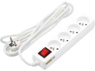 Prelungitor Cu ÎntrerupĂtor, 4 Prize Cu ÎmpĂmÂntare, 3m