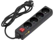 Prelungitor Cu ÎntrerupĂtor, 4 Prize Cu ÎmpĂmÂntare, 1.5m