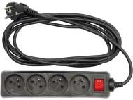 Prelungitor Cu ÎntrerupĂtor, 4 Prize Cu ÎmpĂmÂntare, 3m