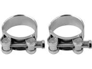 Set 2 Cleme Zincate Cu Șurub, 35-38/20mm