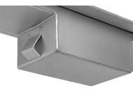 RigolĂ DuȘ SticlĂ NeagrĂ 90cm, Wet&dry