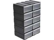 Organizator 10 Sertare, 225x155x100mm