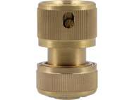 Conector Furtun Cu Stop Din AlamĂ 1/2''