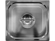 Capac Recipient Gn2/3, OȚel Inoxidabil