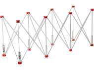 MasĂ Lucru PliabilĂ, 166cm, 10 Picioare