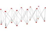 MasĂ Lucru PliabilĂ, 221cm, 10 Picioare