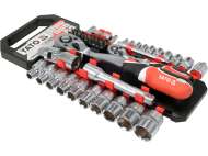 Set Tubulare Cu Accesorii 1/4'' 1/2'', 51 Piese