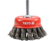 Perie CupĂ Cu Ax 75mm, Cu Toroane Din SÂrmĂ