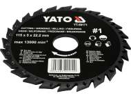 Disc Circular-raspel Pentru Lemn, 115x22.2mm, Nr1