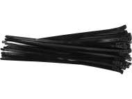 Colier Plastic Reutilizabil 7,6x350mm 50 Buc, Negru