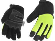 MĂnuȘi De Lucru Din Piele SinteticĂ, Galben/negru, MĂrimea 8