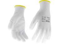 MĂnuȘi De ProtecȚie, Nylon, Alb, MĂrimea 9