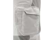 Pantalon De Lucru Stretch. Alb. M