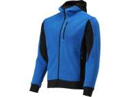 Jacheta Fleece Cu Gluga Sarna Albastra S