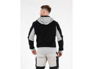 Jacheta Fleece Cu Gluga Sarna Neagru 3xl