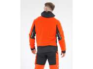 Jacheta Fleece Cu Gluga Sarna Rosie L