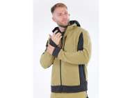 Jacheta Fleece Cu Gluga Sarna Kaki 2xl