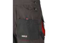 Pantaloni De Lucru Cu Pieptar, Basalt, MĂrimea 2xl