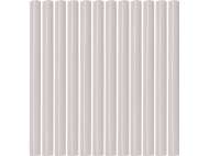 Set 12 Buc Batoane Plastic, 7,2x100mm, Alb