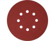 Set 50 Discuri Abrazive Velcro, 150mm, 8 GĂuri, P180