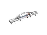 Gletieră Aluminiu Cu Dinți Nivelare 450X90Mm