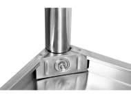 Masă De Lucru 1400X600Xh850+100Mm Cu Spațiu De Depozitare Și Tăblie