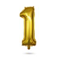 <p>Transforma orice petrecere intr-un eveniment memorabil cu acest balon din folie in forma cifrei 1, de culoare aurie. Ideal pentru aniversari, zile de nastere, petreceri tematice, nunti, evenimente corporate sau sedinte foto, balonul impresioneaza prin 