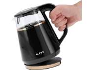 Fierbător Electric 1L, Controlul Temperaturii, Negru