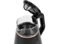 Fierbător Electric 1L, Controlul Temperaturii, Negru