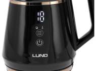 Fierbător Electric 1L, Controlul Temperaturii, Negru