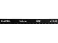 Set Pănze Fierăstrăr Bi-Metal, 24Tpi, Cobalt 8% 300X12.6X0.65Mm, 10 Buc