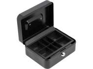 Casetă Bani Metalică 200X160X90Mm Negru